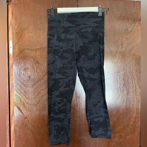 Black Camo Lululemon Align Leggings